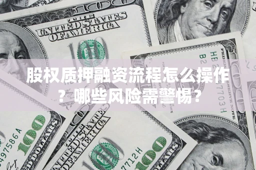 武汉股权质押融资流程怎么操作？哪些风险需警惕？