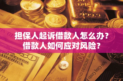 武汉担保人起诉借款人怎么办？借款人如何应对风险？