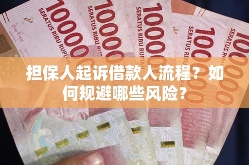 武汉担保人起诉借款人流程？如何规避哪些风险？