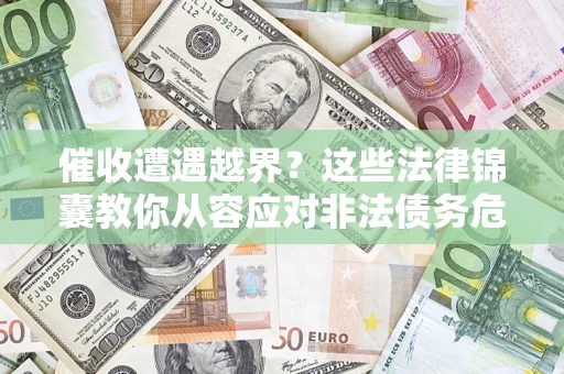 武汉催收遭遇越界？这些法律锦囊教你从容应对非法债务危机