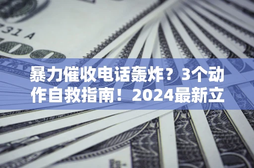 武汉暴力催收电话轰炸？3个动作自救指南！2024最新立案标准全解析